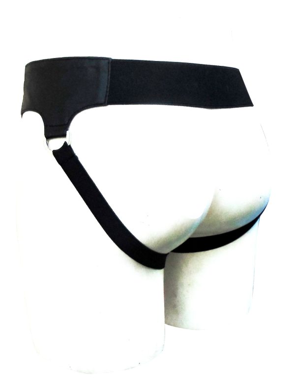 Leather Jockstrap With Colour Stripes (Custom Made to Order)